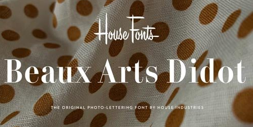 Plinc Beaux Arts Didot Font 1 Plinc Beaux Arts Didot Font