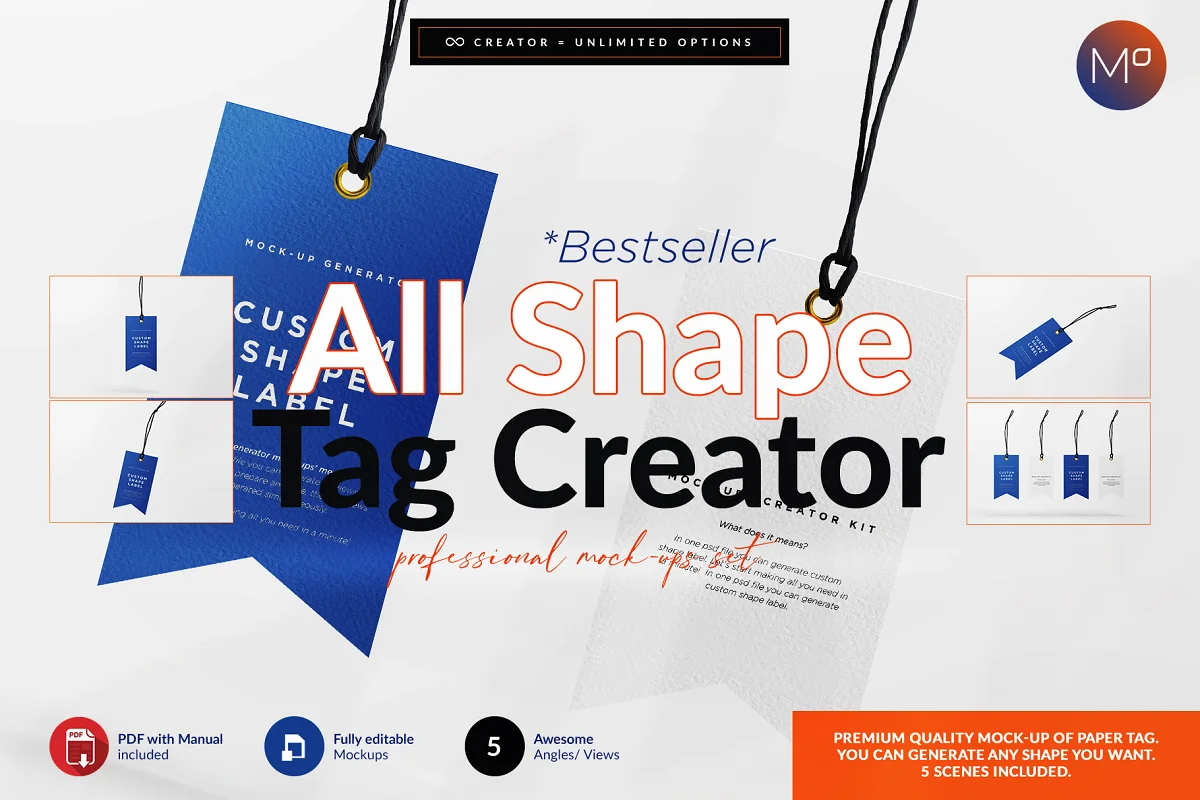 CreativeMarket - All Shape Tag Creator Mock-up 5623559 1 CreativeMarket - All Shape Tag Creator Mock-up 5623559