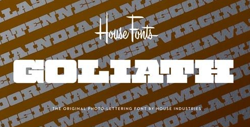 Plinc Goliath Font 1 Plinc Goliath Font