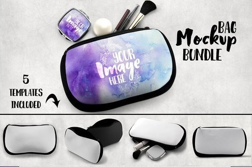 CM - Cosmetic Bag Mockup 1392706 1 CM - Cosmetic Bag Mockup 1392706