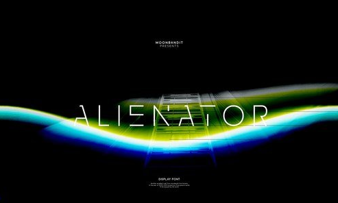 Alienator Font 1 Alienator Font
