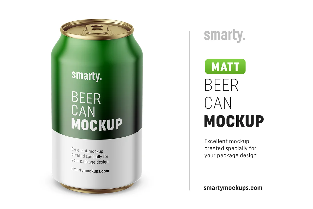CreativeMarket - Beer can mockup 330 ml 3210560 1 CreativeMarket - Beer can mockup 330 ml 3210560