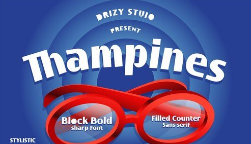 Thampines Font 1 Thampines Font