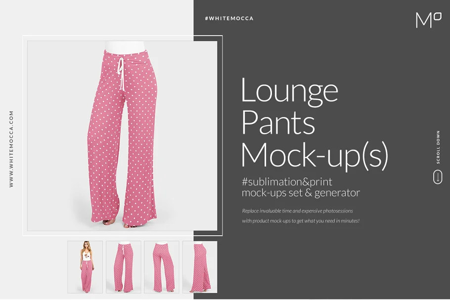 CreativeMarket - Lounge Pants Mock-ups Set 3746579 1 CreativeMarket - Lounge Pants Mock-ups Set 3746579