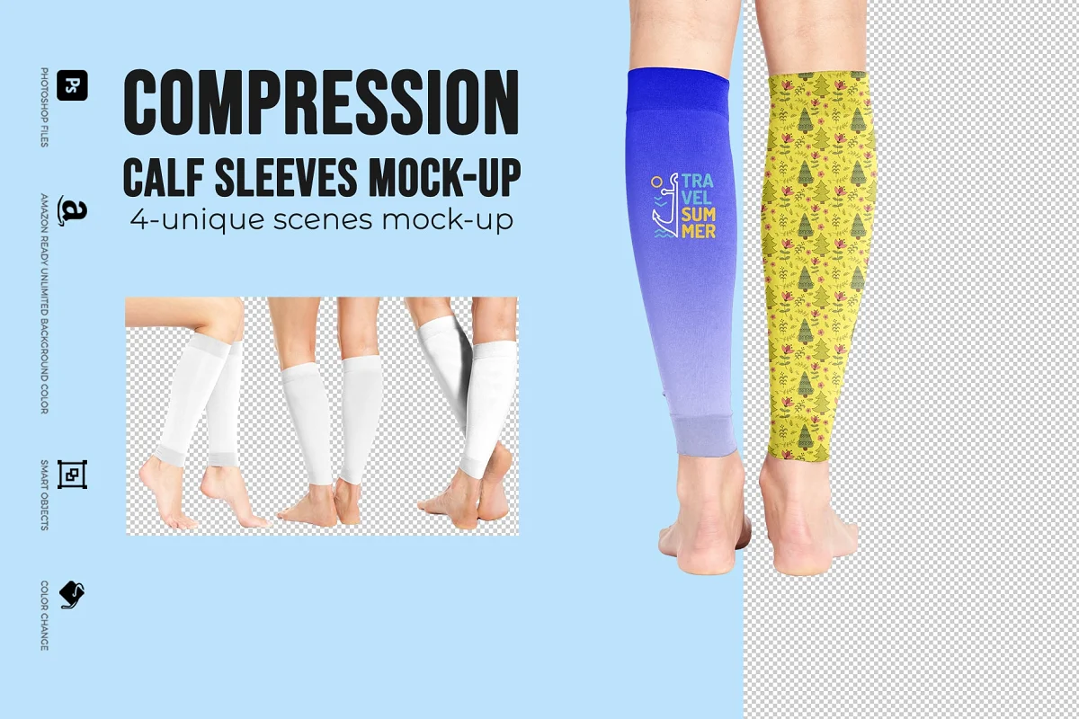 CreativeMarket - Calf Sleeves Mock-Up 2838297 1 CreativeMarket - Calf Sleeves Mock-Up 2838297