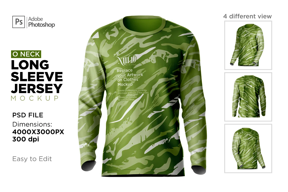 CreativeMarket - Long Sleeve Jersey Set Mockup 6509399 1 CreativeMarket - Long Sleeve Jersey Set Mockup 6509399