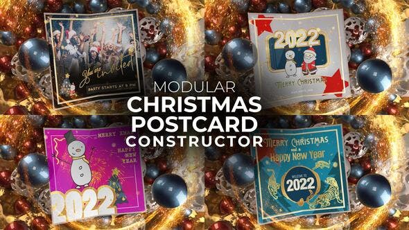 Videohive Christmas Postcard 34133556 1 Videohive Christmas Postcard 34133556