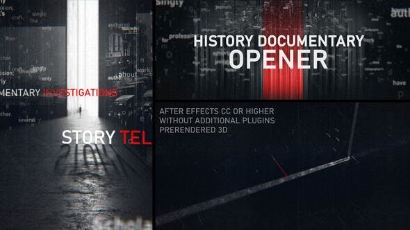 Videohive History Documentary Opener 34295039 1 Videohive History Documentary Opener 34295039