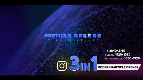 Videohive Modern Opener with Particles 33996433 1 Videohive Modern Opener with Particles 33996433