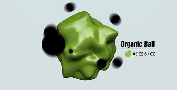 Videohive Organic Ball 3D Logo 14873400 1 Videohive Organic Ball 3D Logo 14873400