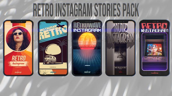 Videohive Retro Instagram Stories Pack 27096332 1 Videohive Retro Instagram Stories Pack 27096332
