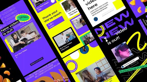 Videohive Youtube Stories Pack 34218818 1 Videohive Youtube Stories Pack 34218818