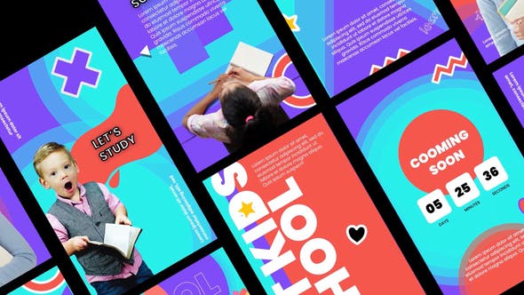 Videohive School Stories Instagram 34287964 1 Videohive School Stories Instagram 34287964