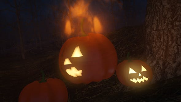 Videohive Halloween Forest Logo 34371942 1 Videohive Halloween Forest Logo 34371942