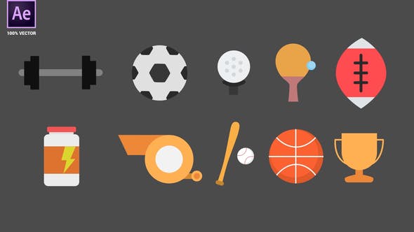 Videohive Sport Animated Icons 34095066 1 Videohive Sport Animated Icons 34095066