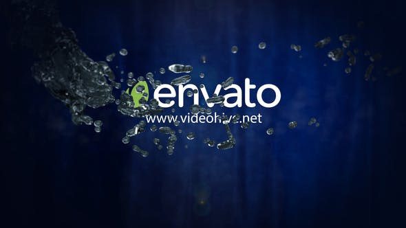 Videohive Water Logo Intro 34162911 1 Videohive Water Logo Intro 34162911