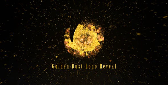 Videohive Golden Dust Logo Reveal 21092522 1 Videohive Golden Dust Logo Reveal 21092522