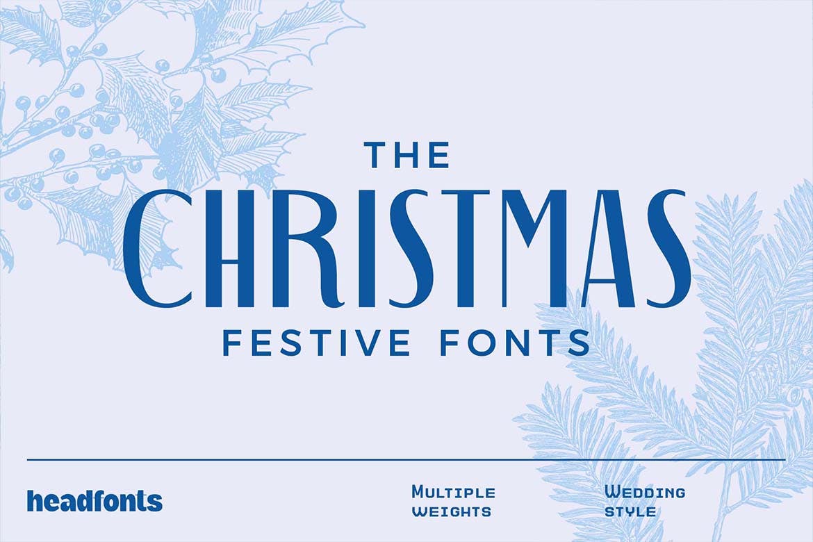 The Christmas fonts 1 The Christmas fonts