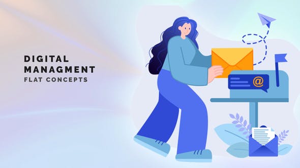 Videohive Digital managment - Flat Concepts 34594651 1 Videohive Digital managment - Flat Concepts 34594651