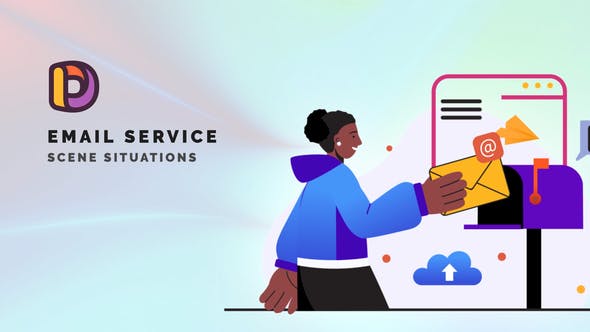 Videohive Email service - Scene Situations 34664482 1 Videohive Email service - Scene Situations 34664482