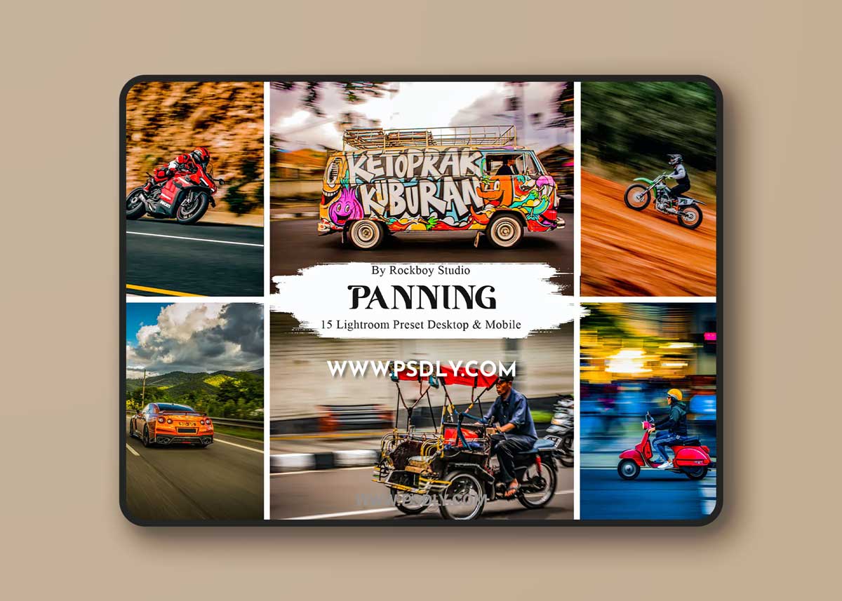 15 Panning Lightroom Presets 1 15 Panning Lightroom Presets