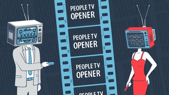 Videohive People TV Opener 23562575 1 Videohive People TV Opener 23562575
