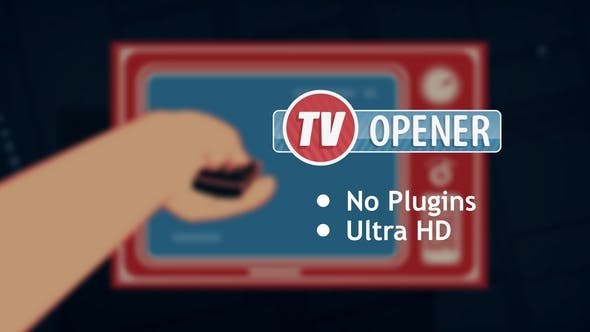 Videohive TV Opener 23350667 1 Videohive TV Opener 23350667