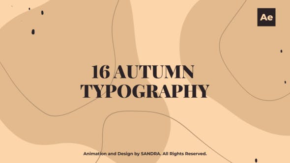 Videohive Autumn Typography 34525489 1 Videohive Autumn Typography 34525489