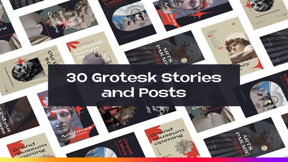 Videohive 30 Grotesque Instagram Stories and Posts 34613303 1 Videohive 30 Grotesque Instagram Stories and Posts 34613303