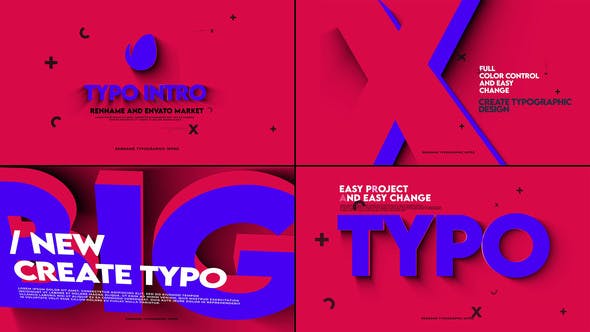 Videohive Typo Intro V2 34569379 1 Videohive Typo Intro V2 34569379