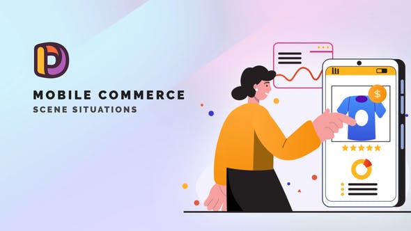 Videohive Mobile commerce - Scene Situations 34664652 1 Videohive Mobile commerce - Scene Situations 34664652