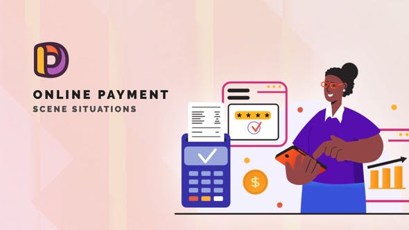 Videohive Online payment - Scene Situations 34664690 1 Videohive Online payment - Scene Situations 34664690