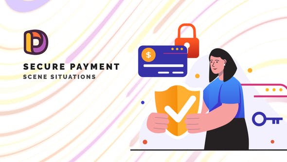 Videohive Secure payment - Scene Situations 34664871 1 Videohive Secure payment - Scene Situations 34664871