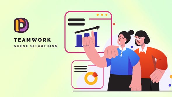 Videohive Teamwork - Scene Situations 34664938 1 Videohive Teamwork - Scene Situations 34664938