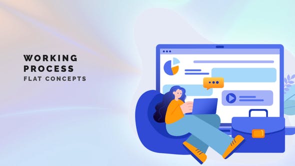 Videohive Working process - Flat Concepts 34594680 1 Videohive Working process - Flat Concepts 34594680