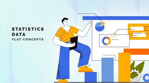 Videohive Statistics data - Flat Concept 33444674 1 Videohive Statistics data - Flat Concept 33444674