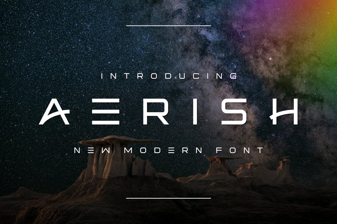 Aerish Font 1 Aerish Font