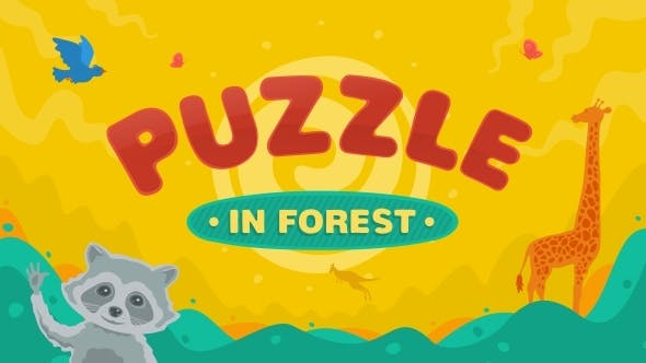 Videohive Puzzle In Forest 10815083 1 Videohive Puzzle In Forest 10815083