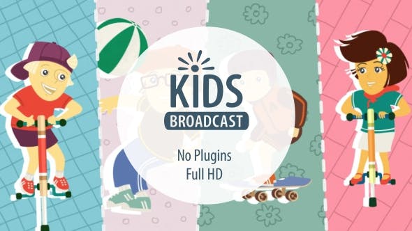 Videohive Kids Broadcast 19613325 1 Videohive Kids Broadcast 19613325