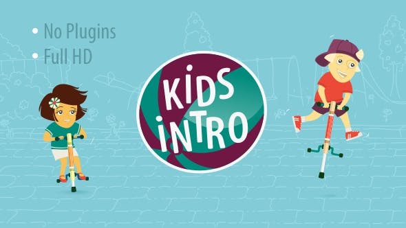 Videohive Kids Intro 19394003 1 Videohive Kids Intro 19394003