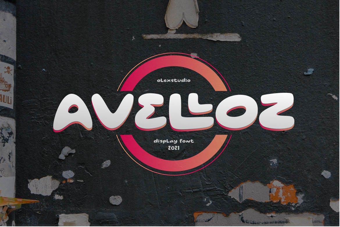AVELLOZ - Display Font 1 AVELLOZ - Display Font