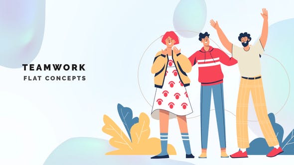 Videohive Teamwork - Flat Concepts 34601290 1 Videohive Teamwork - Flat Concepts 34601290
