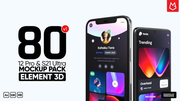 Videohive - Phone Mockup Pack - Phone 12 & S21 Ultra | v1 - 33698145 1 Videohive - Phone Mockup Pack - Phone 12 & S21 Ultra | v1 - 33698145