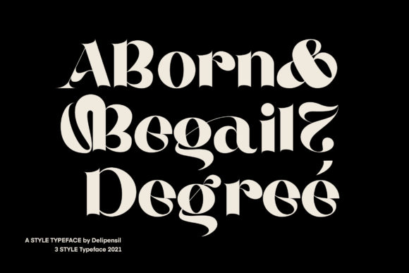 Aborn Font 1 Aborn Font