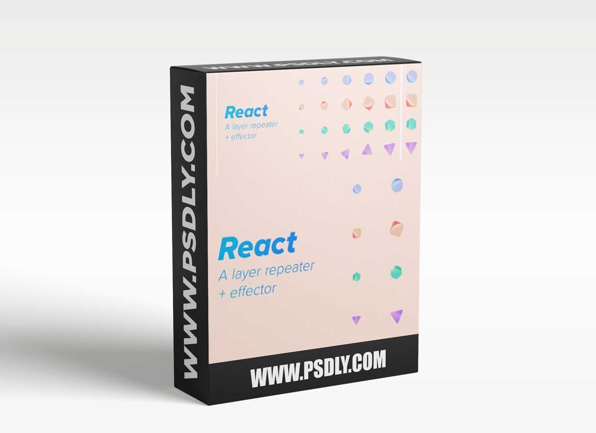 Aescripts React v1.0.1 Win/Mac 1 Aescripts React v1.0.1 Win/Mac