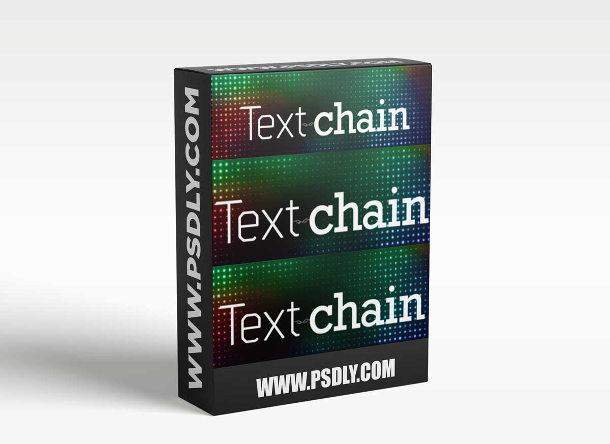Aescripts Text Chain v2.0 Win/Mac 1 Aescripts Text Chain v2.0 Win/Mac