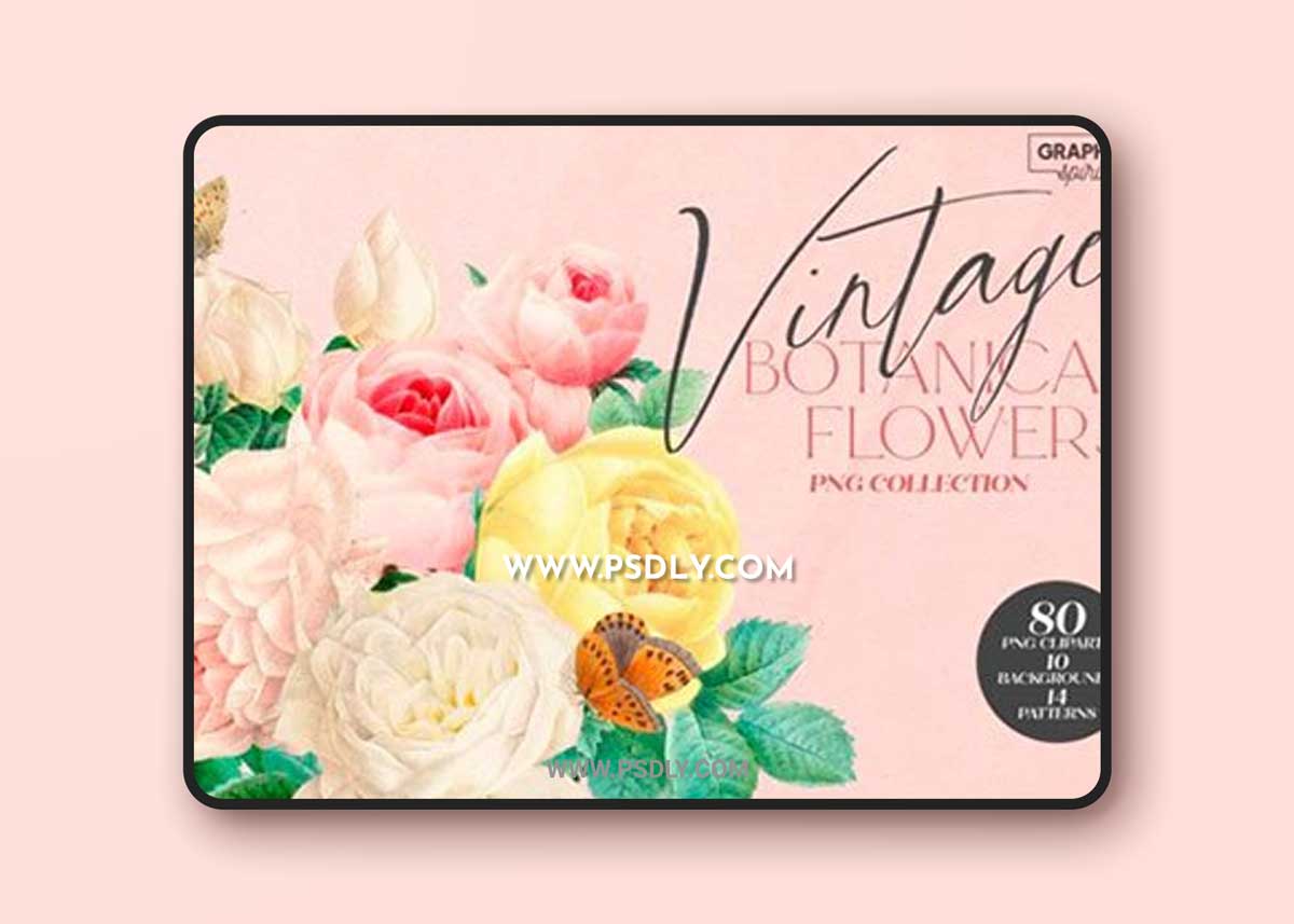 Aesthetic Vintage Flower Clipart 19039291 1 Aesthetic Vintage Flower Clipart 19039291