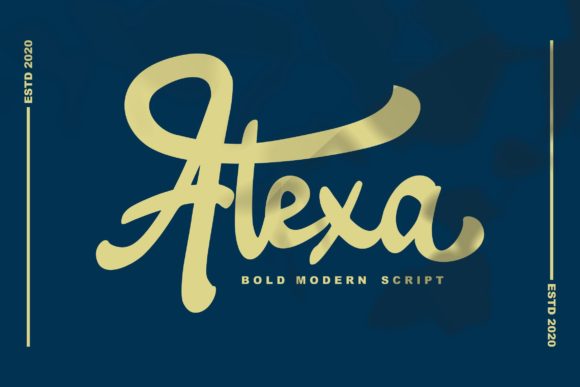 Alexa Script Font 1 Alexa Script Font