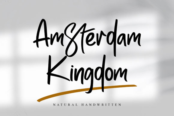 Amsterdam Kingdom Font 1 Amsterdam Kingdom Font