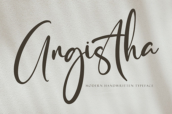 Angista Font 1 Angista Font